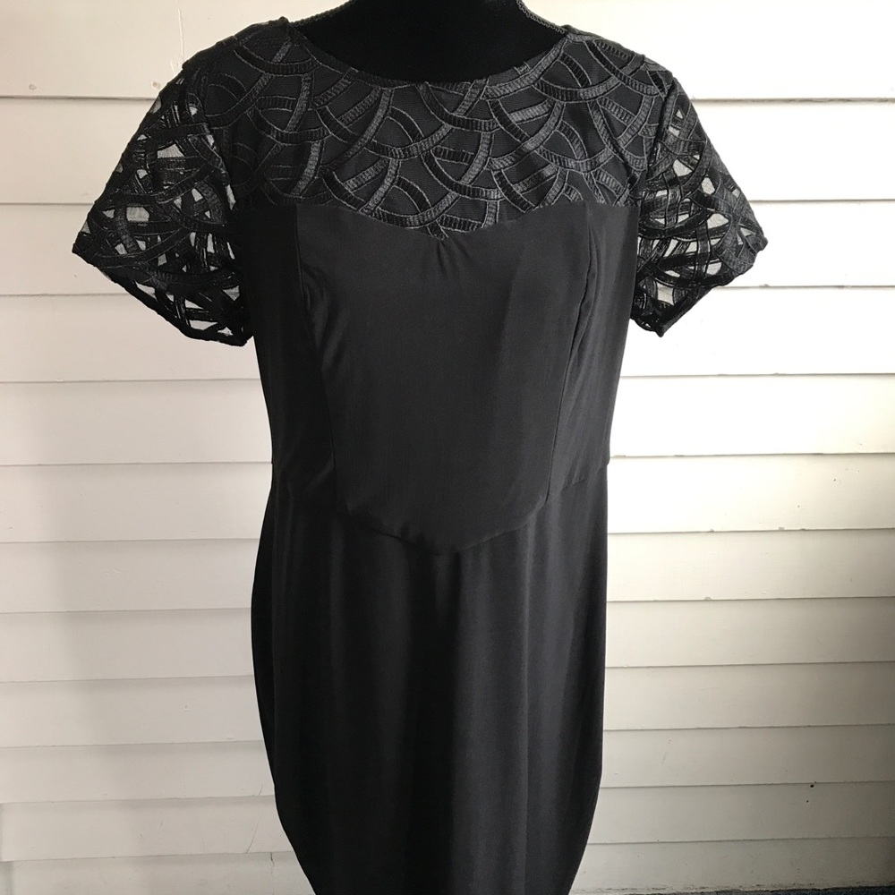 Dressbarn black dress size 14W